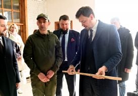 Oleksiy Honcharuk got acquainted with the work of the state enterprise "Oster Forestry"
