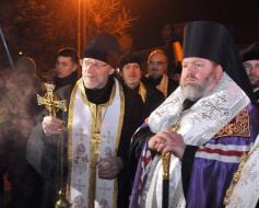 Victor Marinchak and Bishop Mitrofan