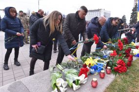 Вшанування пам’яті Героїв Небесної Сотні у Запоріжжі