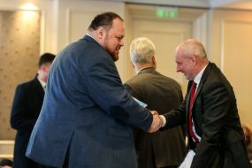 Ruslan Stefanchuk and Matti Maasikas