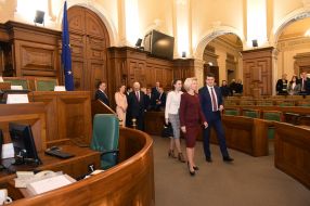 Meeting of Dmytra Razumkova and Inaroyu Murniyetse