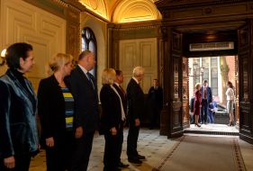 Meeting of Dmytra Razumkova and Inaroyu Murniyetse