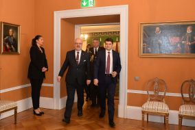 Meeting of Dmytra Razumkova and Egils Levits