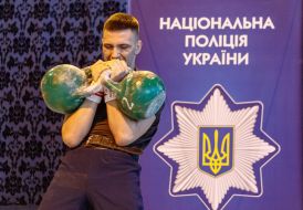 Championship of Ukraine in weightlifting among policemen in Uzhgorod