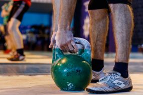 Participant of the Championship of Ukraine in kettlebell lifting