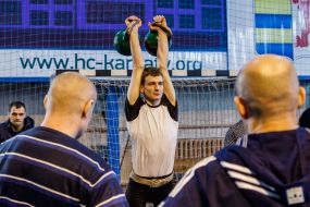 Participant of the Championship of Ukraine in kettlebell lifting