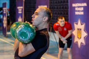 Participant of the Championship of Ukraine in kettlebell lifting
