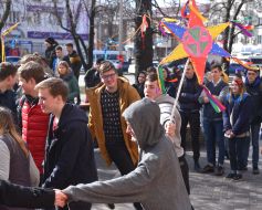 Pancake week in Zaporozhye