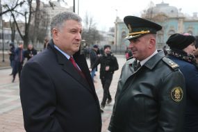 Arsen Avakov and Mykola Balan,