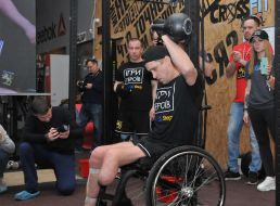 Участники соревнований "Игры Героев"