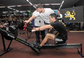 Участники соревнований "Игры Героев"