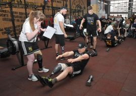 Участники соревнований "Игры Героев"