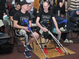 Участники соревнований "Игры Героев"