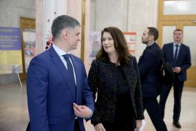 Vadym Prystayko, Ann Linde