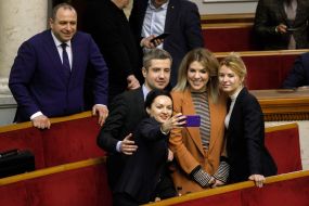 Halyna Vasylchenko, Volodymyr Tsabal, Kira Rudyk and Lesya Vasylenko