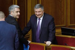 Anatoly Urbansky and Arsen Avakov