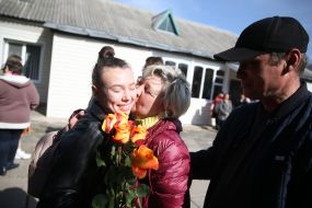 Ukrainians and foreigners evacuated from China