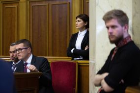Irina Venediktova, Ivan Bakanov and Svyatoslav Yurash