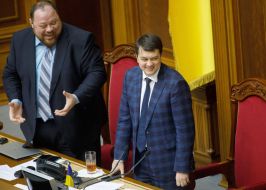 Ruslan Stefanchuk  and  Dmytro Razumkov