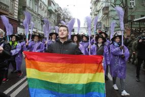 March of women in Kyiv