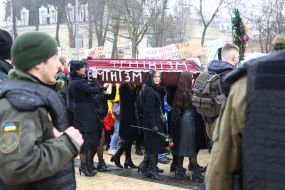 March of women in Kyiv