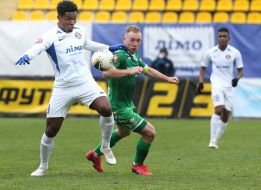 Playing moment of the match