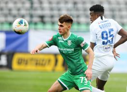 Playing moment of the match