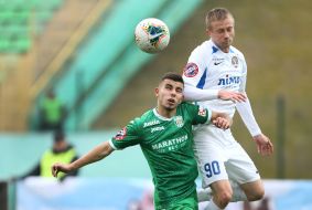 Playing moment of the match