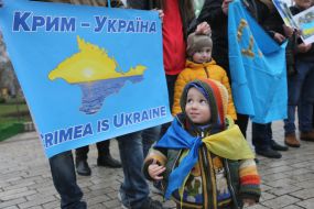 Action of solidarity with Ukrainian Crimea to Kiev