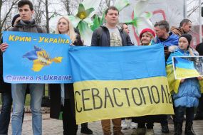 Action of solidarity with Ukrainian Crimea to Kiev