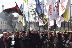 Protest action of entrepreneurs of Lviv region
