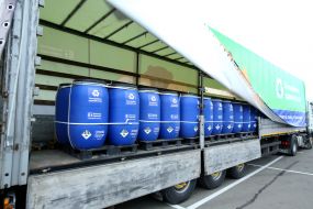 Shipment of batteries for recycling to Europe