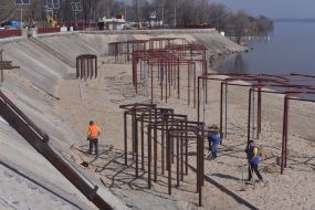 Reconstruction of the beach