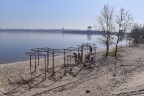 Reconstruction of the beach