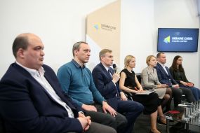 Participants of the briefing