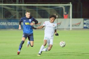 Игровой момент матча