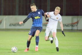 Игровой момент матча