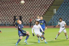 Игровой момент матча