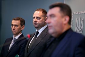 Victor Lyashko and Andrey Ermak