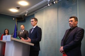 Andrey Ermak, Victor Lyashko and Alexey Danilov