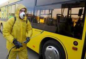 Дезинфекция общественного транспорта