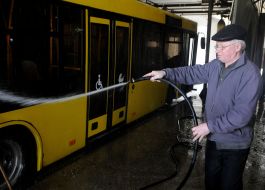 Дезинфекция общественного транспорта