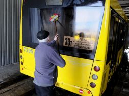 Disinfection of public transport