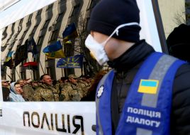 Patriots march on the occasion of Ukrainian Volunteer Day