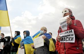 Rally on the occasion of the volunteer Day in Kharkov
