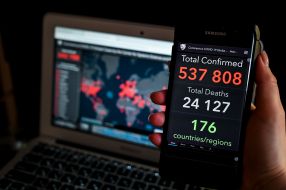Information on the number of coronavirus patients, the number of deaths and the number of COVID-1 infected countries in the world