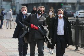People's Deputies Vladimir Vyatrovich and Nikolai Knyazhitsky