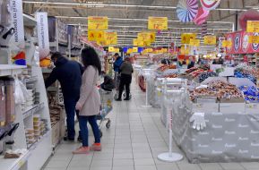 Woman hand sanitizer