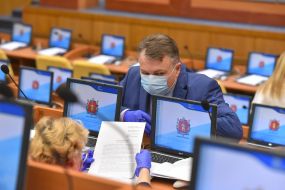 The session of Zaporizhzhya regional Council