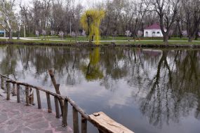 Park "Dubovy guy" in Zaporozhye